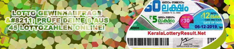 Wintoday lotto gewinnabfrage
